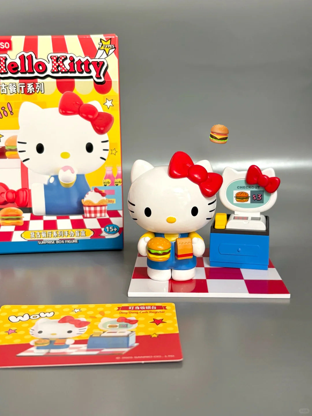 Hello Kitty Retro Restaurant Series Blind Box