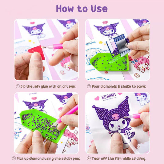 Sanrio DIY Diamond Painting Art Sticker Kits