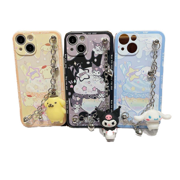 Sanrio Phone case with charm
