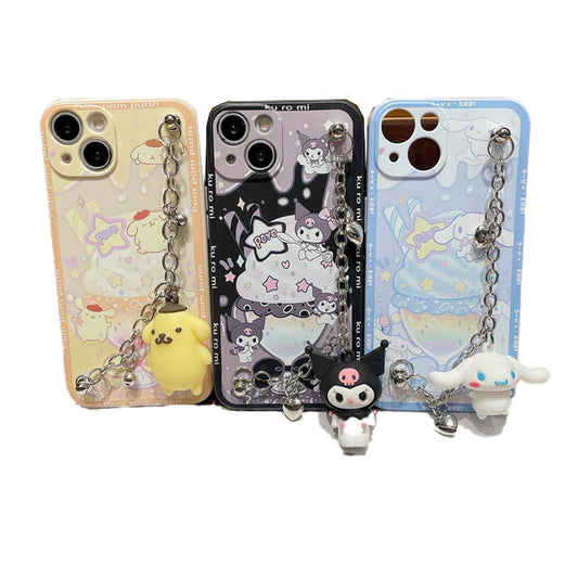 Sanrio Phone case with charm