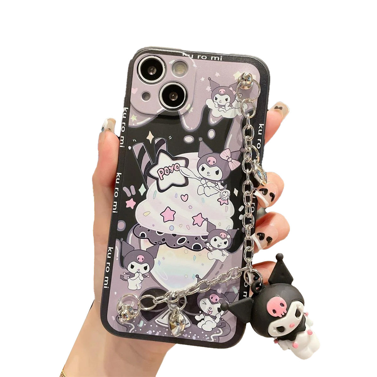Sanrio Phone case with charm