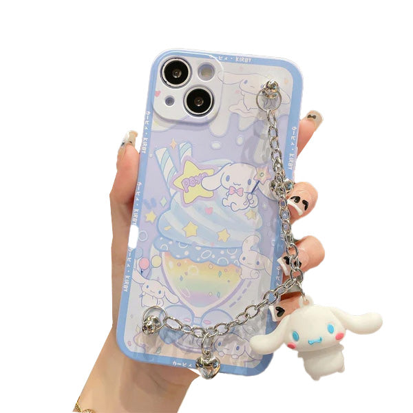 Sanrio Phone case with charm
