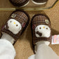 Hello Kitty Fuzzy Slippers Checkered design slippers
