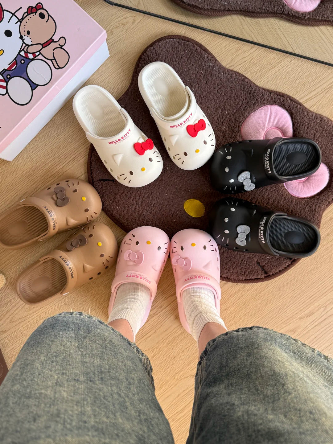 Hello Kitty clog slippers