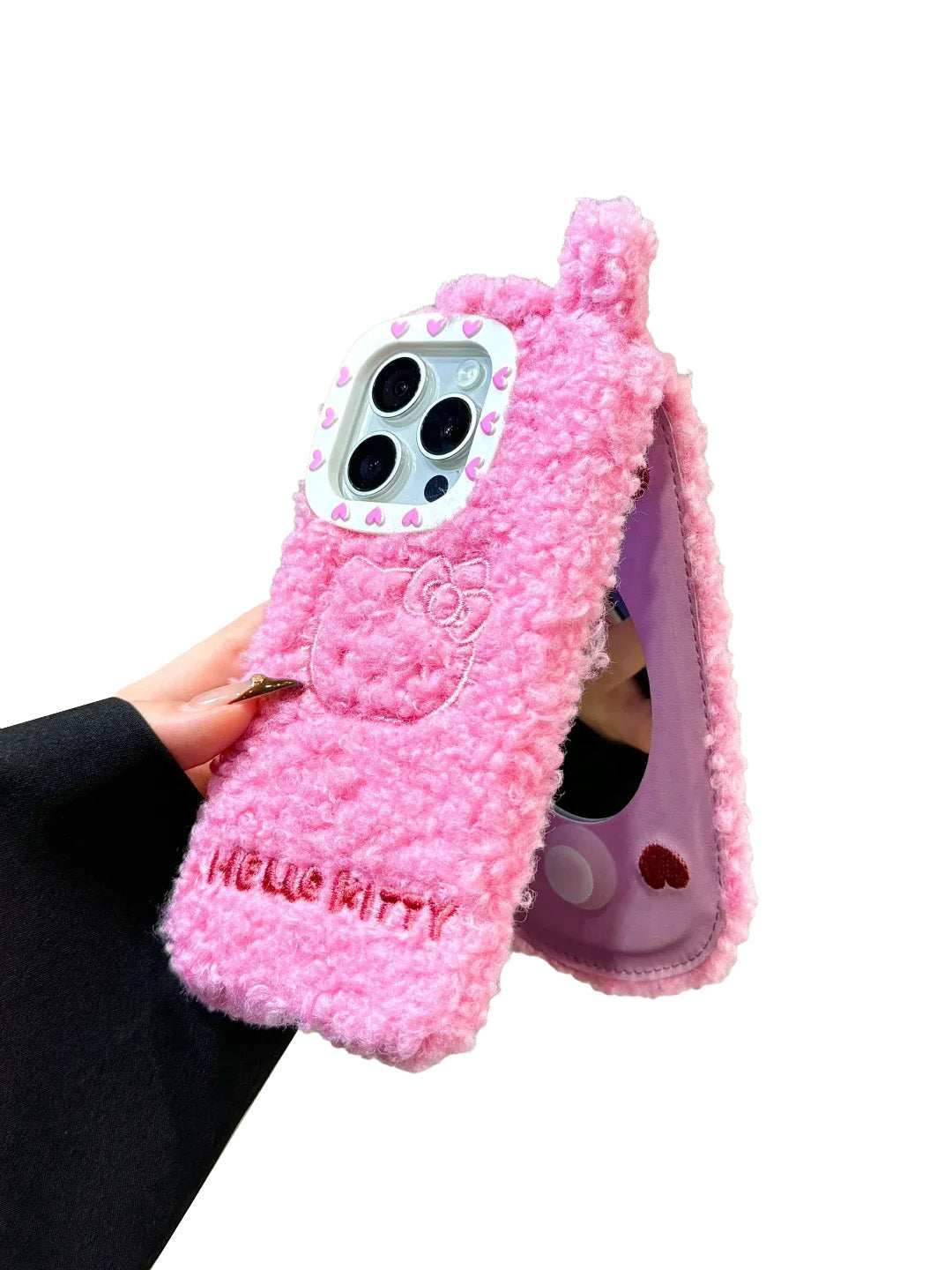 Hello Kitty Flip Plush with Phone Case