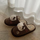 Hello Kitty Fuzzy Slippers Checkered design slippers