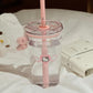 Hello Kitty Straw Cup Water Bottle 450ml