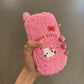 Hello Kitty Flip Plush with Phone Case