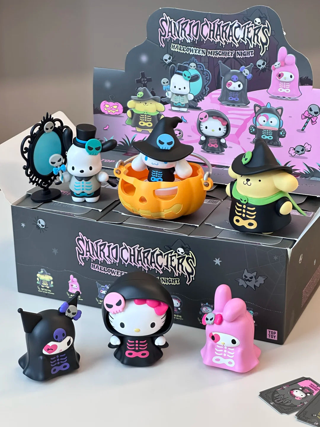 Sanrio Halloween Mischief Night Serires Figures Blind Box Halloween Limited