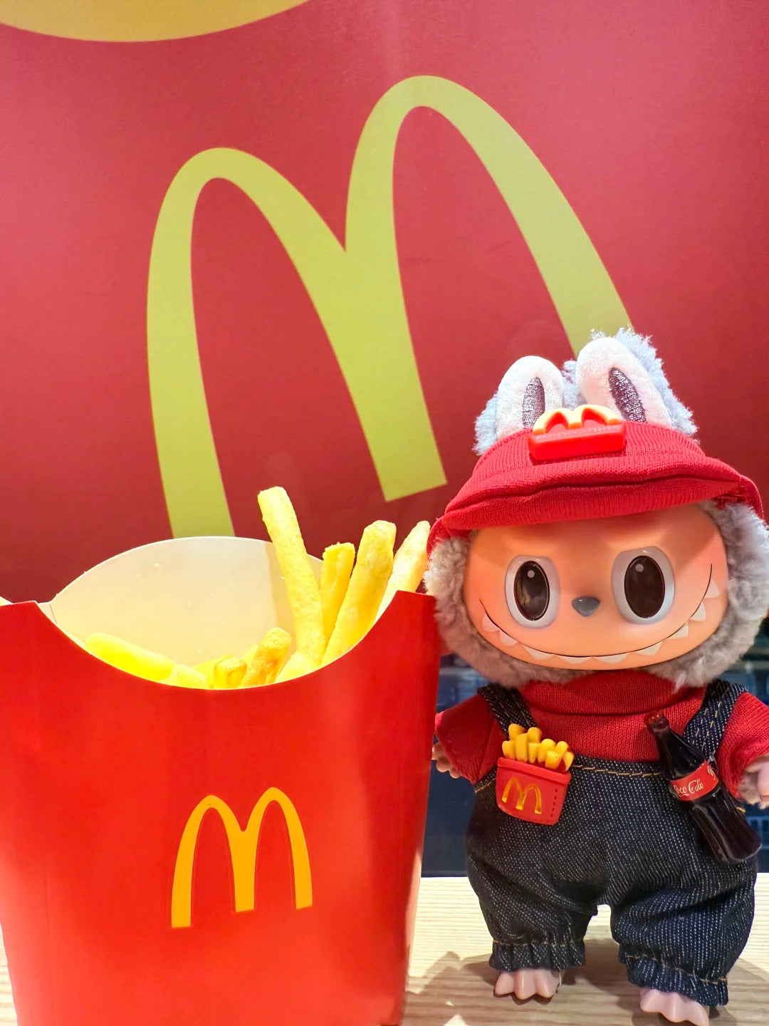 Labubu McDonald's Outfit Fashion Dress  (No doll)