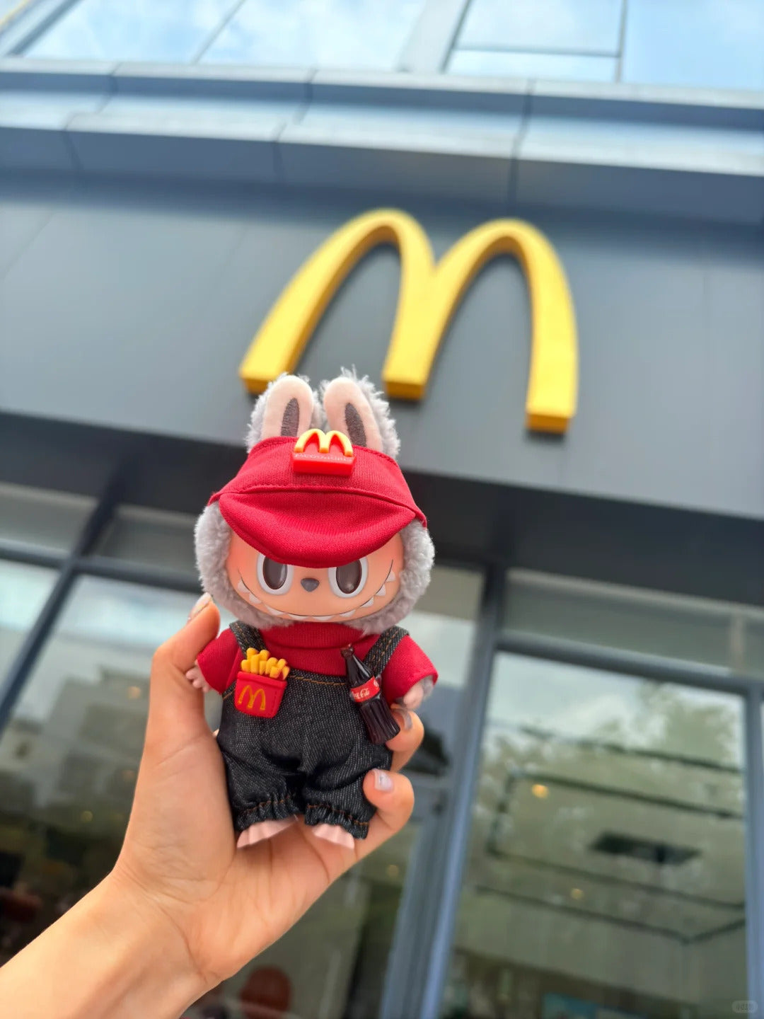 Labubu McDonald's Outfit Fashion Dress  (No doll)
