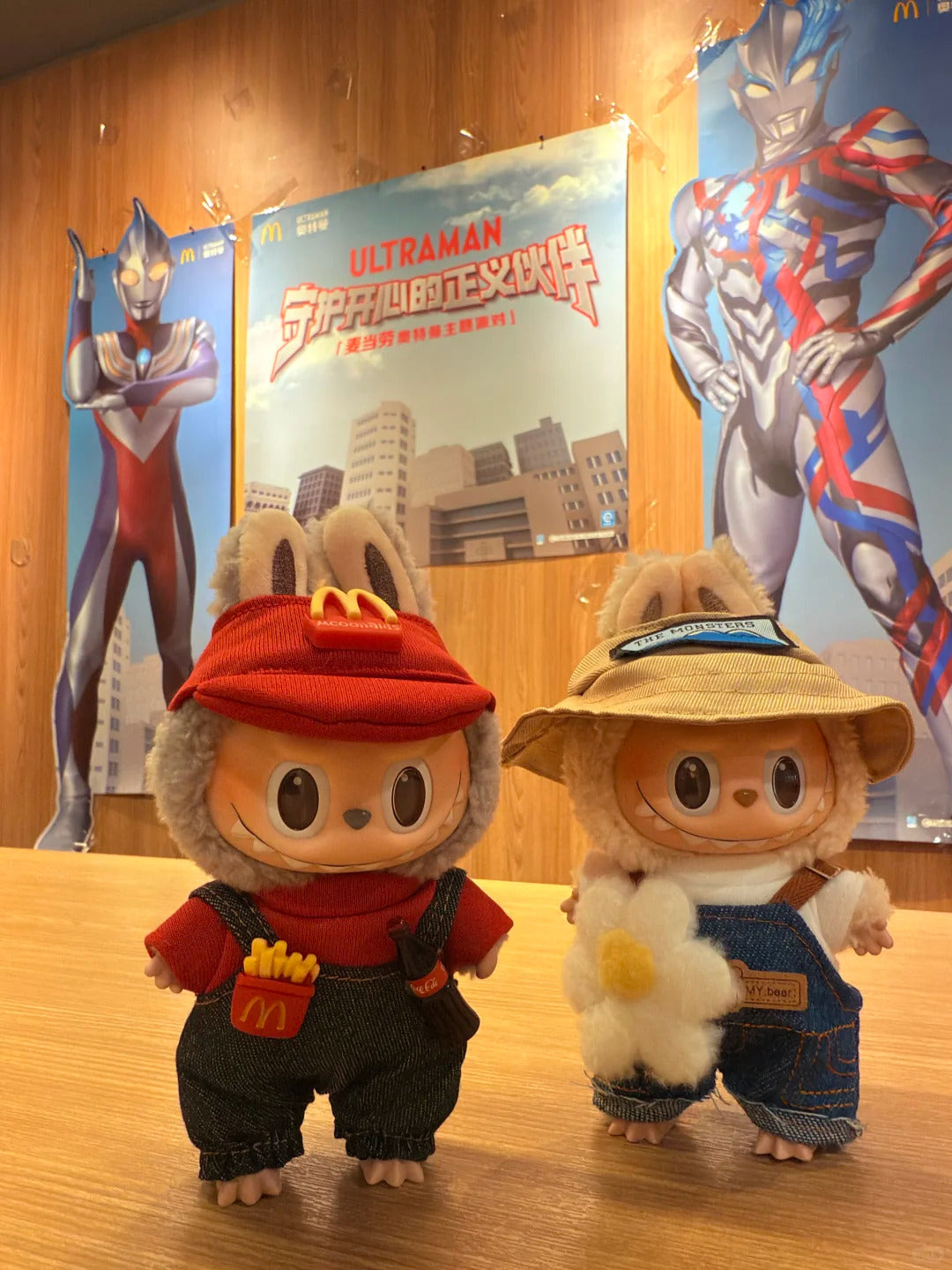 Labubu McDonald's Outfit Fashion Dress  (No doll)