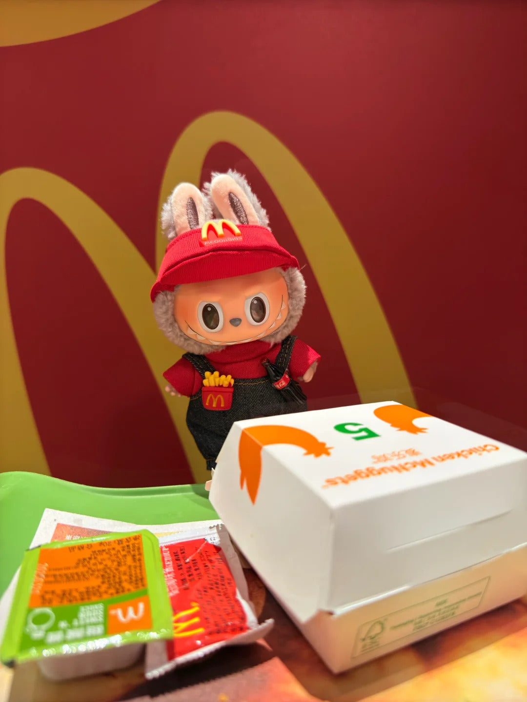 Labubu McDonald's Outfit Fashion Dress  (No doll)