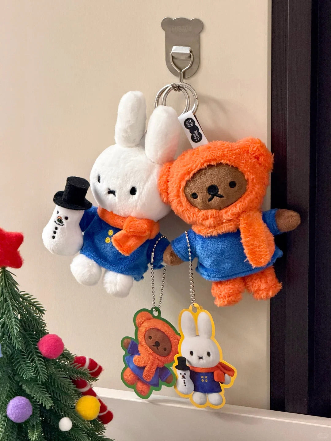 Miffy Warm winter days Plush KeyChain Blind Box