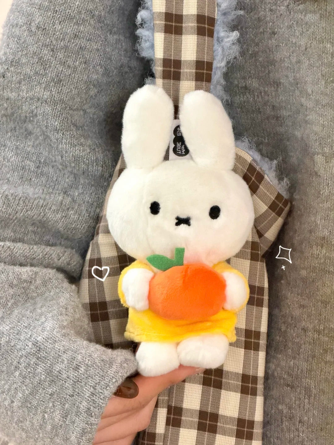 Miffy Warm winter days Plush KeyChain Blind Box