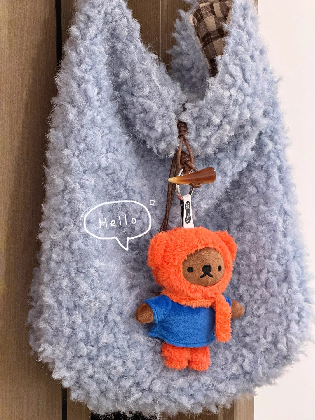Miffy Warm winter days Plush KeyChain Blind Box