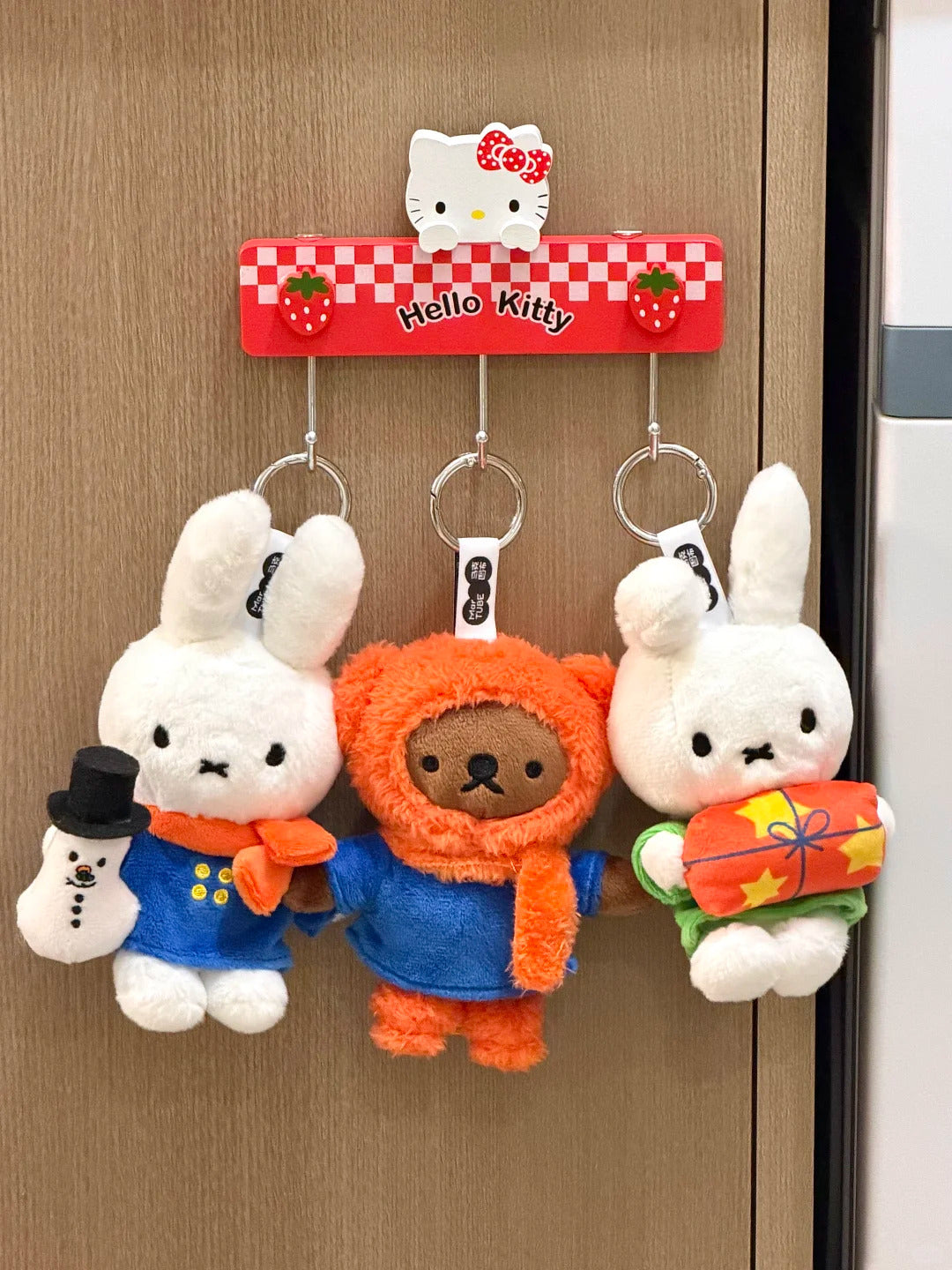 Miffy Warm winter days Plush KeyChain Blind Box