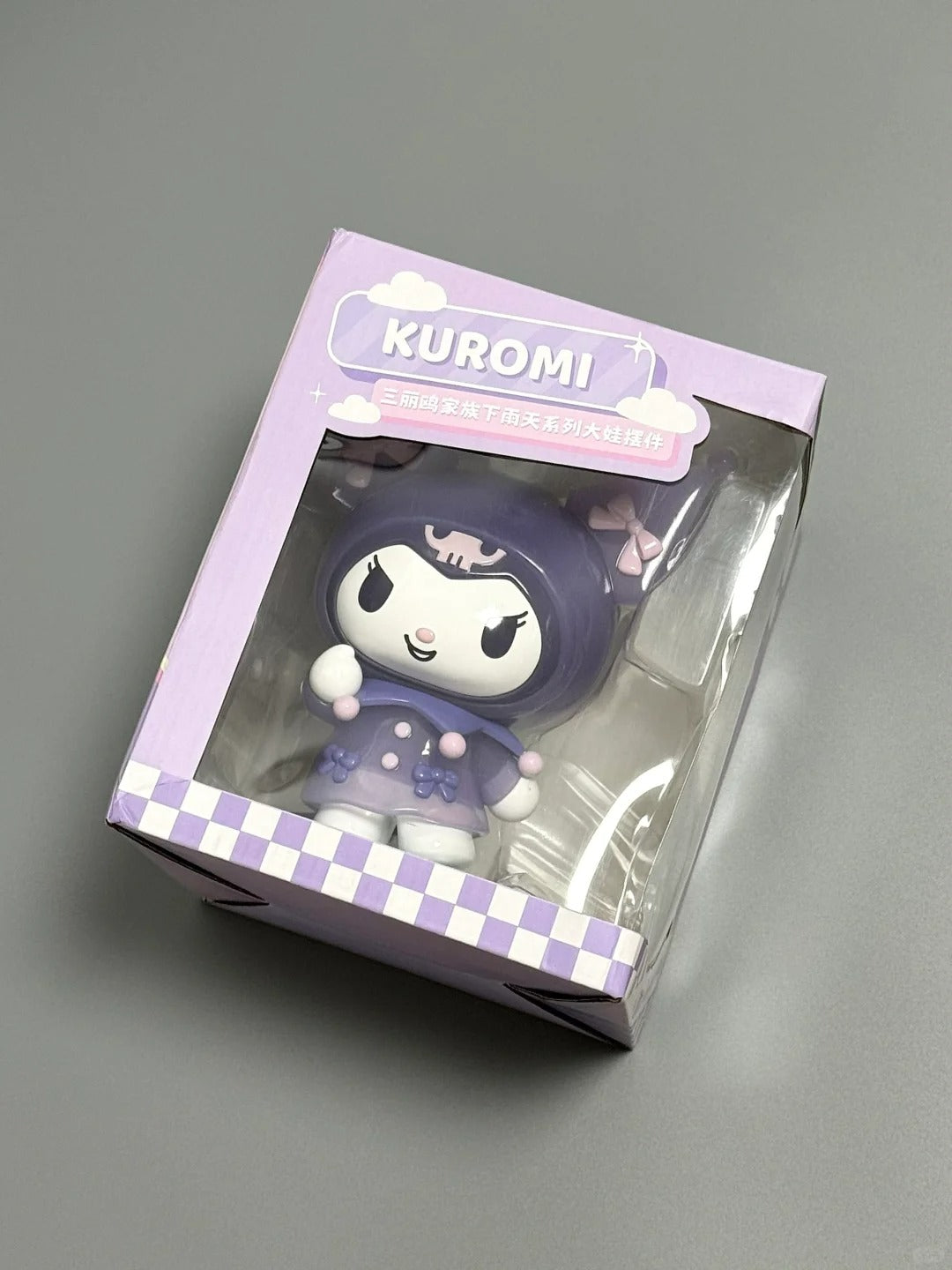 Kuromi and Pochacco raining day big figure 7inch