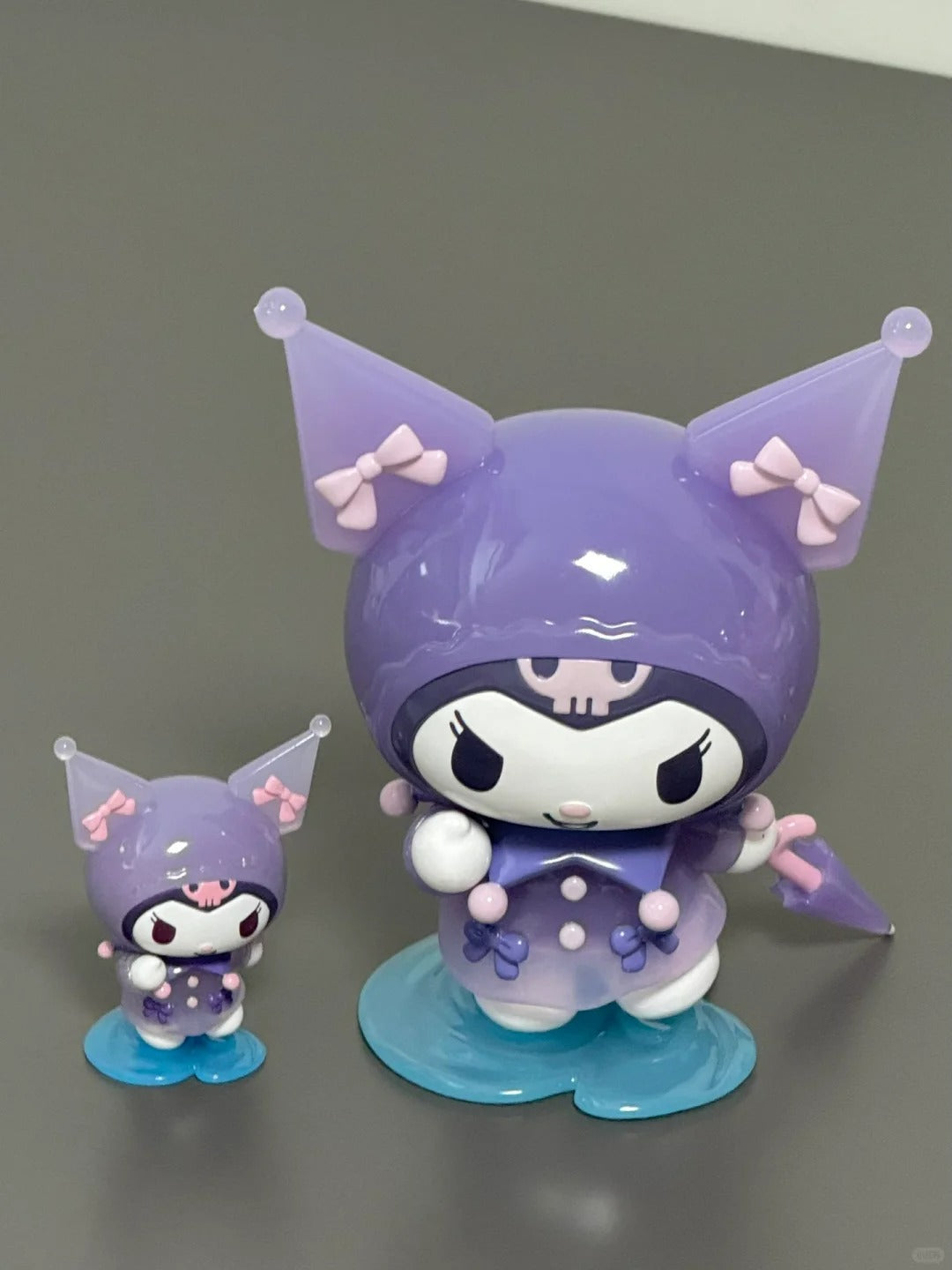 Kuromi and Pochacco raining day big figure 7inch