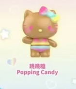 Hello Kitty Summer Rainbow Candy Mini Figures blind bag (3 pcs in a bag)